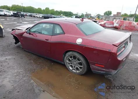2017 Dodge Challenger Gt z USA, uszkodzony, nr VIN 2C3CDZGG9HH614968
